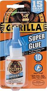 GORILLA SUPER GLUE 15G BOTTLE