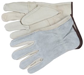32055L GLOVE LTHR DRIVER PATCH PALM SPLI