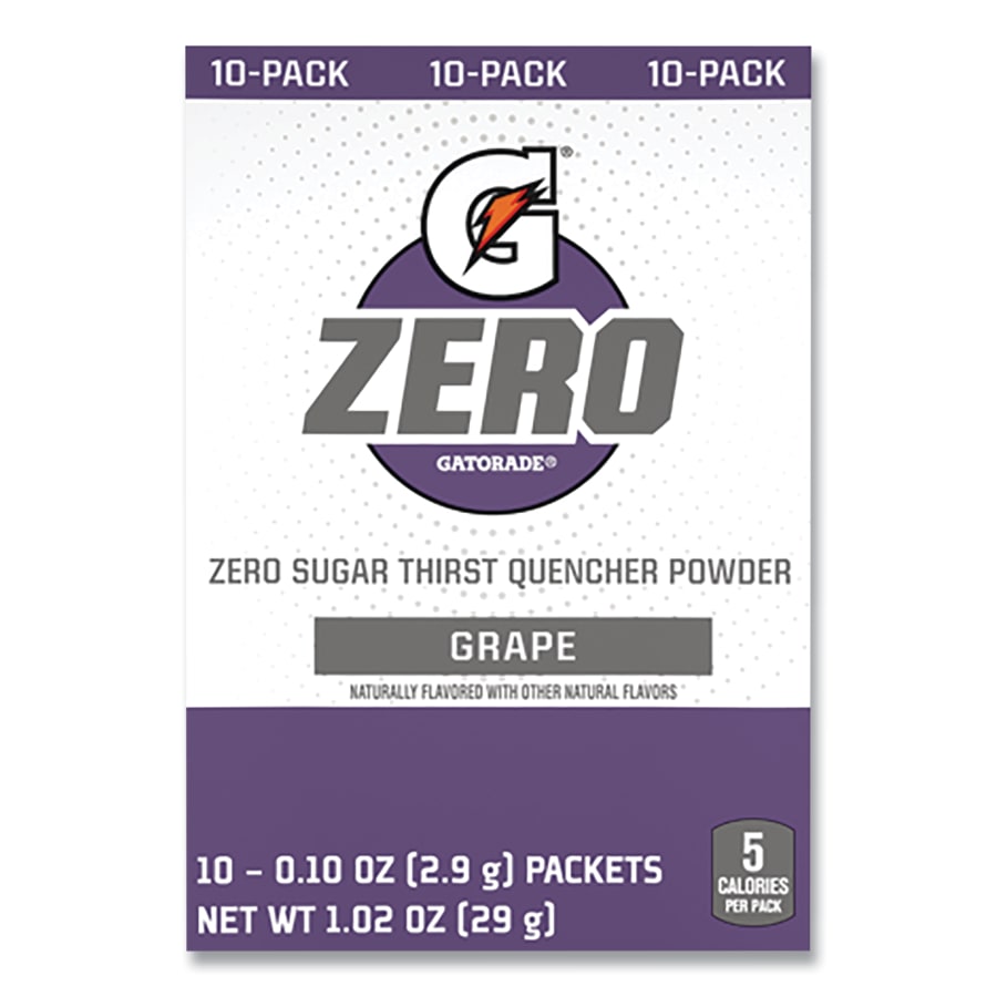 GZERO GRAPE SINGLE  SERVE STICKS 120/CS