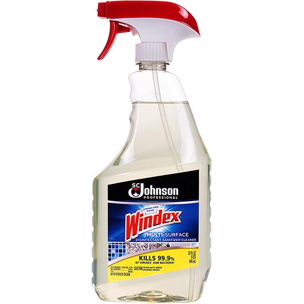 WINDEX DISINFECTANT SPRAY  MULTI SURFACE 23OZ