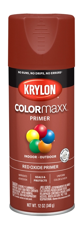 PAINT SPRAY RED OXIDE PRIMER 12oz