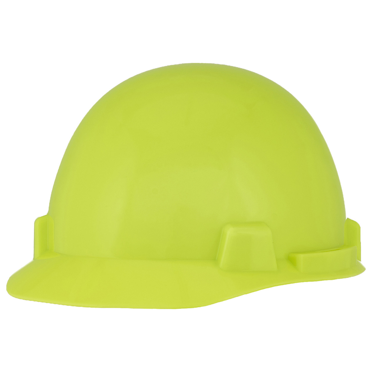 CAP STYLE SMOOTHDOME YLW-GRN  HI-VIZ RATCHET SUSP