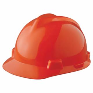 CAP SAFETY ORANGE W/ RATCH SUSP