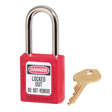 410KARD - 12F886 LOCK KEYED ALIKE RED