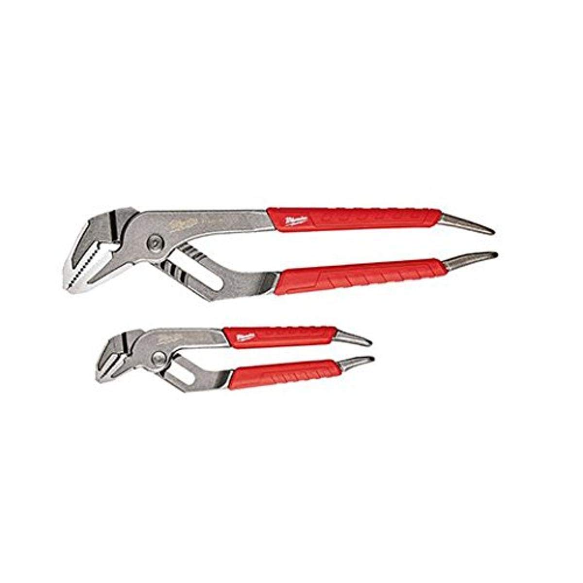 COMFORT GRIP 6" AND 10"  STRAIGHT JAW PLIERS SET