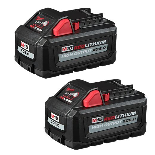 BATTERY 2-PK M18 6.0XC
