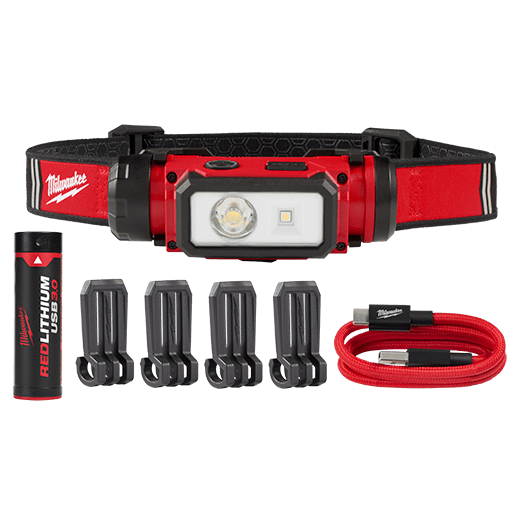 HEADLAMP USB RECHARGEABLE 600 LUMENS