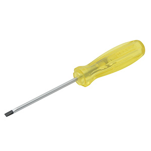 SCREWDRIVER CAB TIP 3/16&quot; X 3&quot; RND SHANK