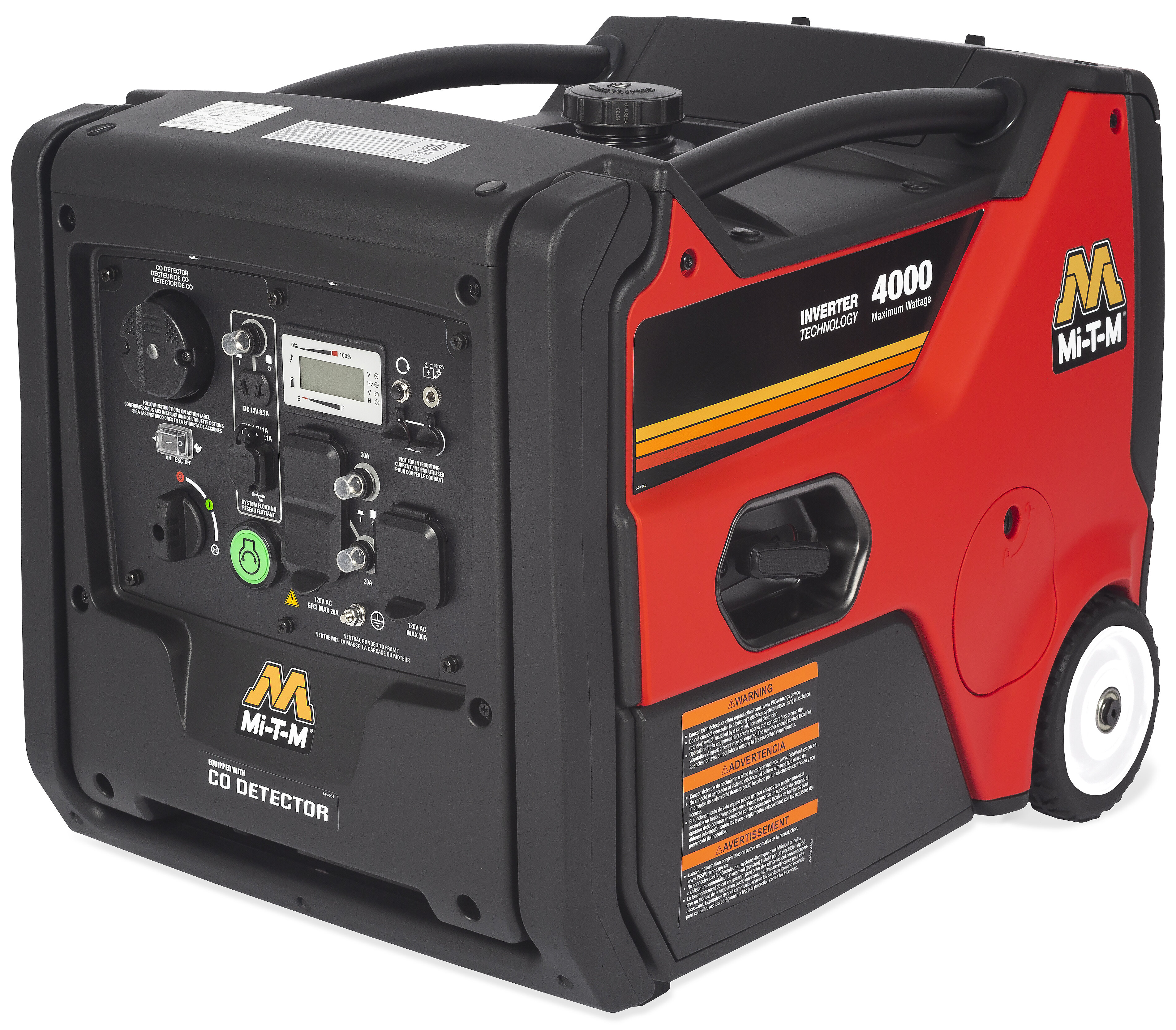 GENERATOR INVERTER 4000W  MI-T-M W/ ELECT START