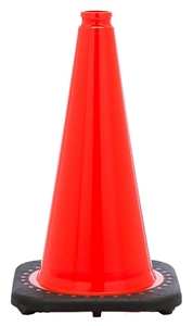 CONE WIDE 3LB 18IN ORANGE