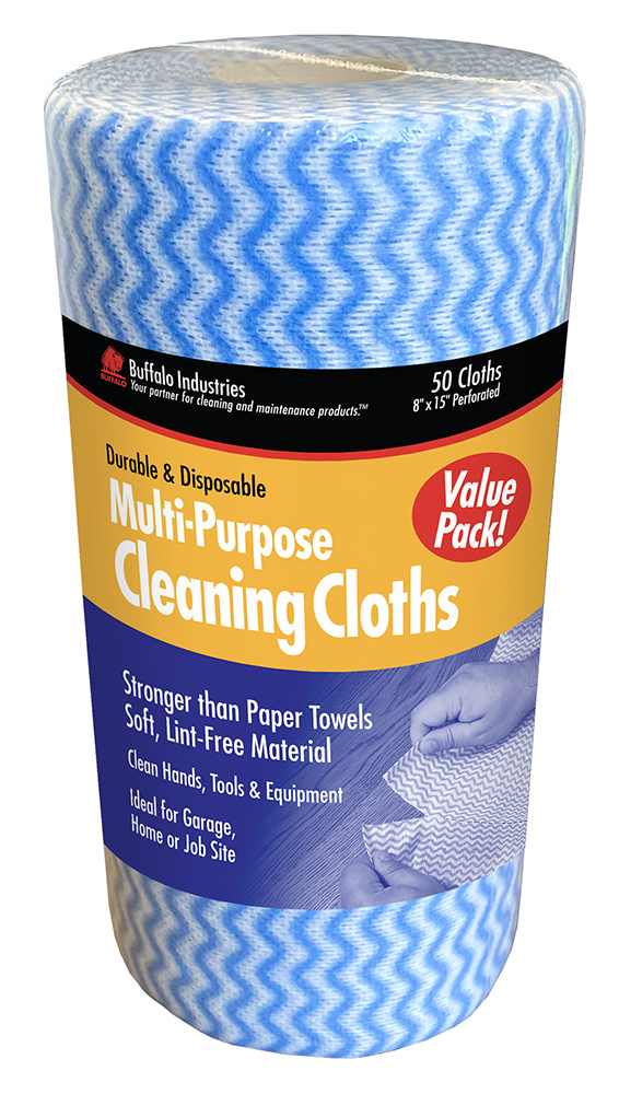 CLEANING CLOTH ROLL MULTI PURP  LINT FREE 50/RL