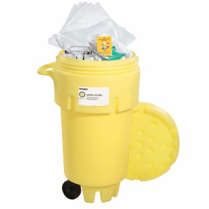 OIL-ONLY 50-GALLON WHEELED SPILL KIT