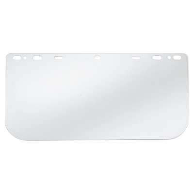 181540 8 X 15.5 .040 CLEAR  UNIV VISOR POLY