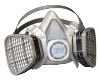 21579 HALF MASK RESPIRATOR LARGE F/ORGAN