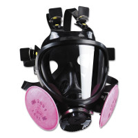 RESPIRATOR FULL FACE SILICONE MEDIUM
