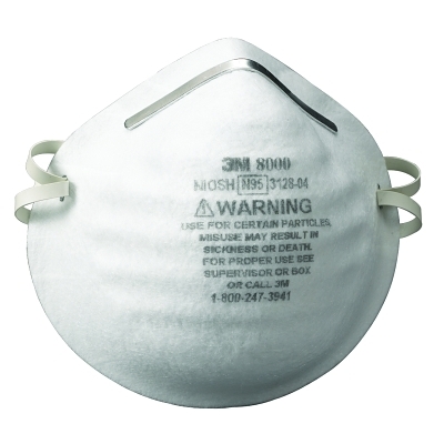 N95 DISPOSABLE RESPIRATOR, PK20 8210