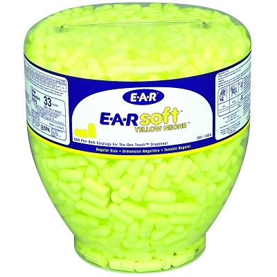 E-A-RSOFT YELLOW NEON BLAST BULK REFILL ONE-TOUCH