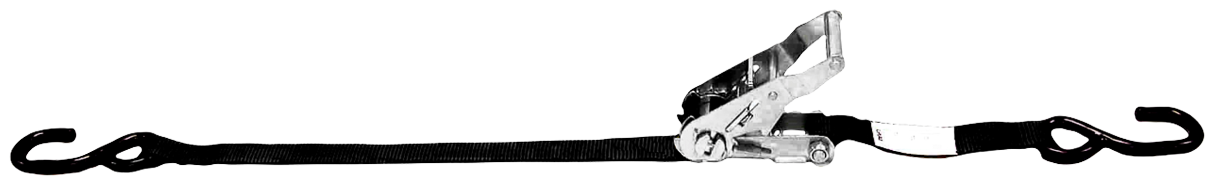 STRAP RATCHET 1IN X 15FT  S-HOOK