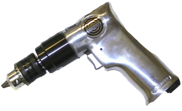 DRILL REVERSIBLE 3/8IN 2500RPM 90PSI